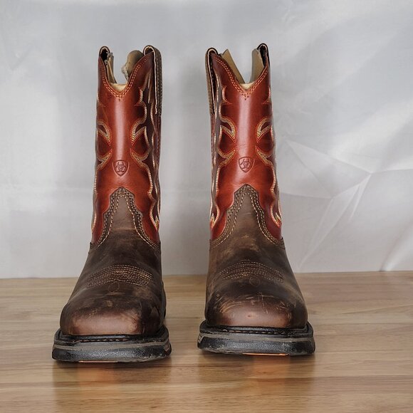 Ariat Workhog Steeltoe Boots Men's Size: 6.5 - Picture 2 of 5